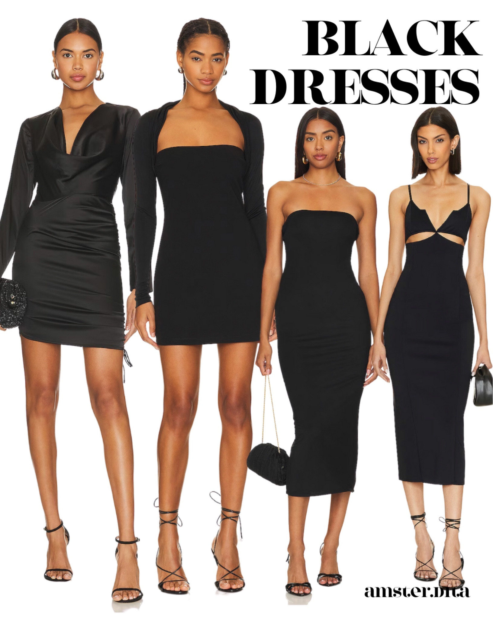 dressy black dresses